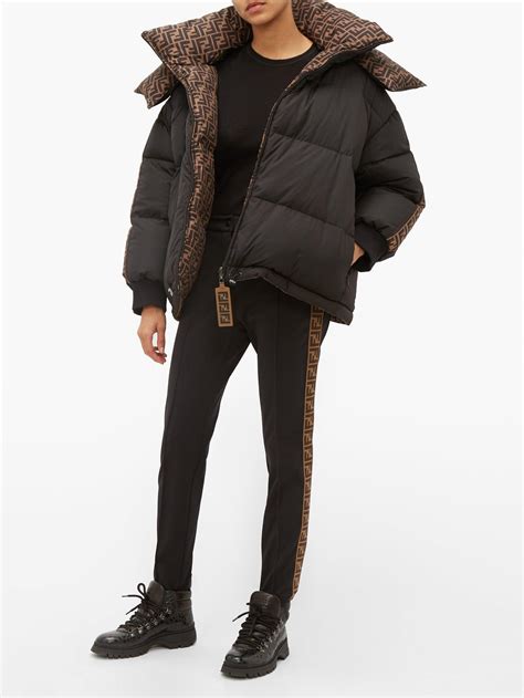 fendi reversible hooded puffer jacket|Fendi puffer jacket reversible.